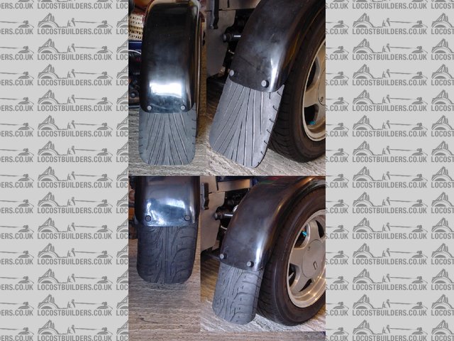 New tyre mudflap